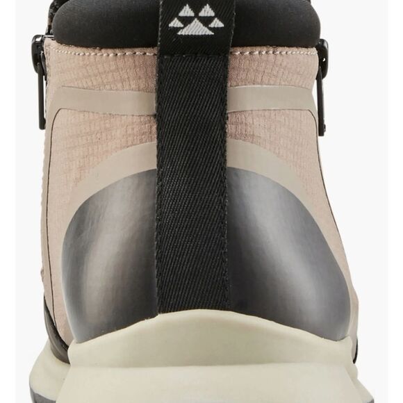 Cougar Gray and Tan Ankle Boots with Suede Finish - Picture 5 of 8